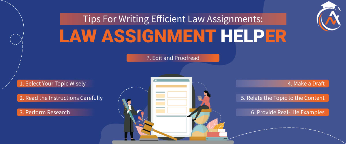 Tips For Writing Efficient Law Assignments: Law Assignment Helper UK